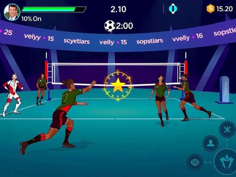 Volley Flash Titan Gameplay Screenshot